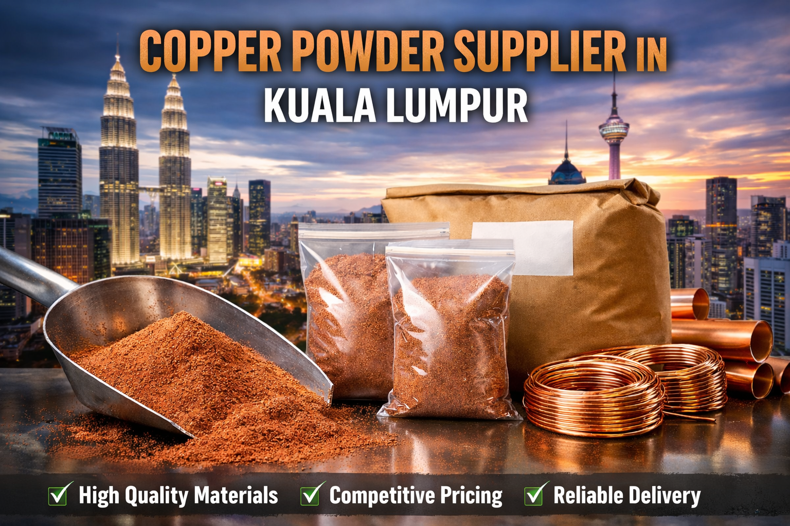 HCopper powder supplier in Kuala Lumpur