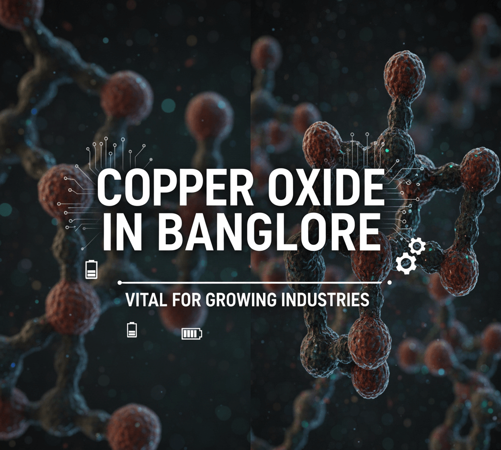 Why Copper Oxide Supplier in Bangalore is Vital for Growing Industries