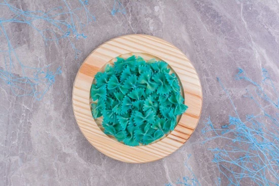 Blue pasta